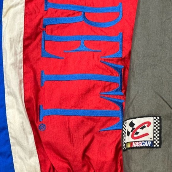 Vintage 90s NASCAR Dale Jarrett FORD Motors Chase Authentics Racing Jacket XL - Picture 8 of 13